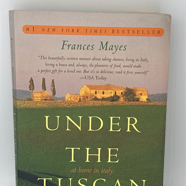 Frances Mayes Under the Tuscan Sun: At Home in Italy actual front cover image used books