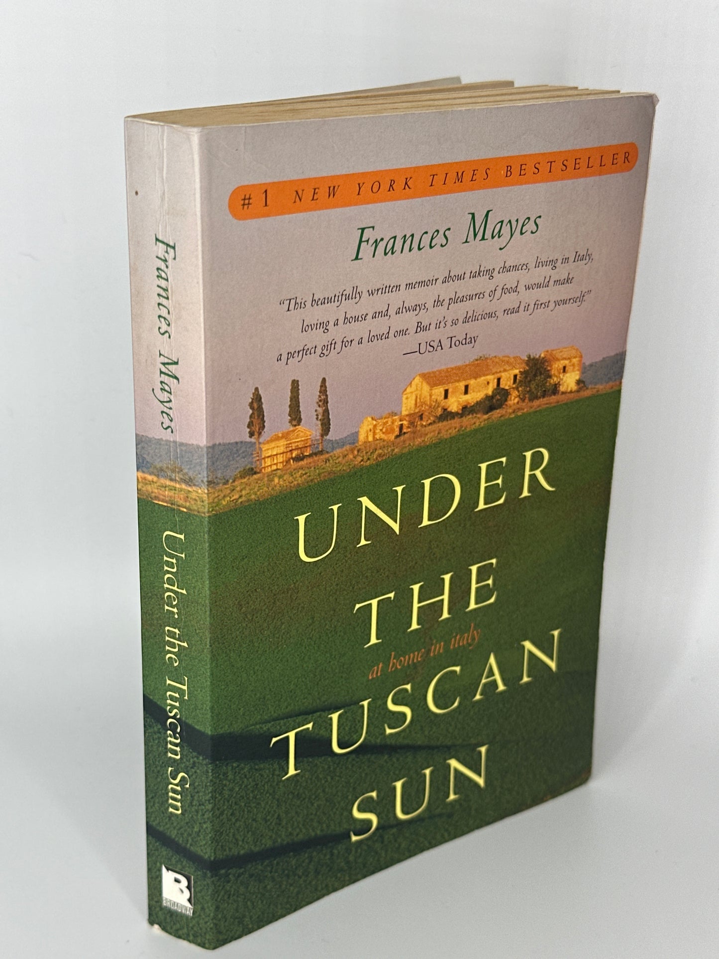 Frances Mayes Under the Tuscan Sun: At Home in Italy actual spine used books