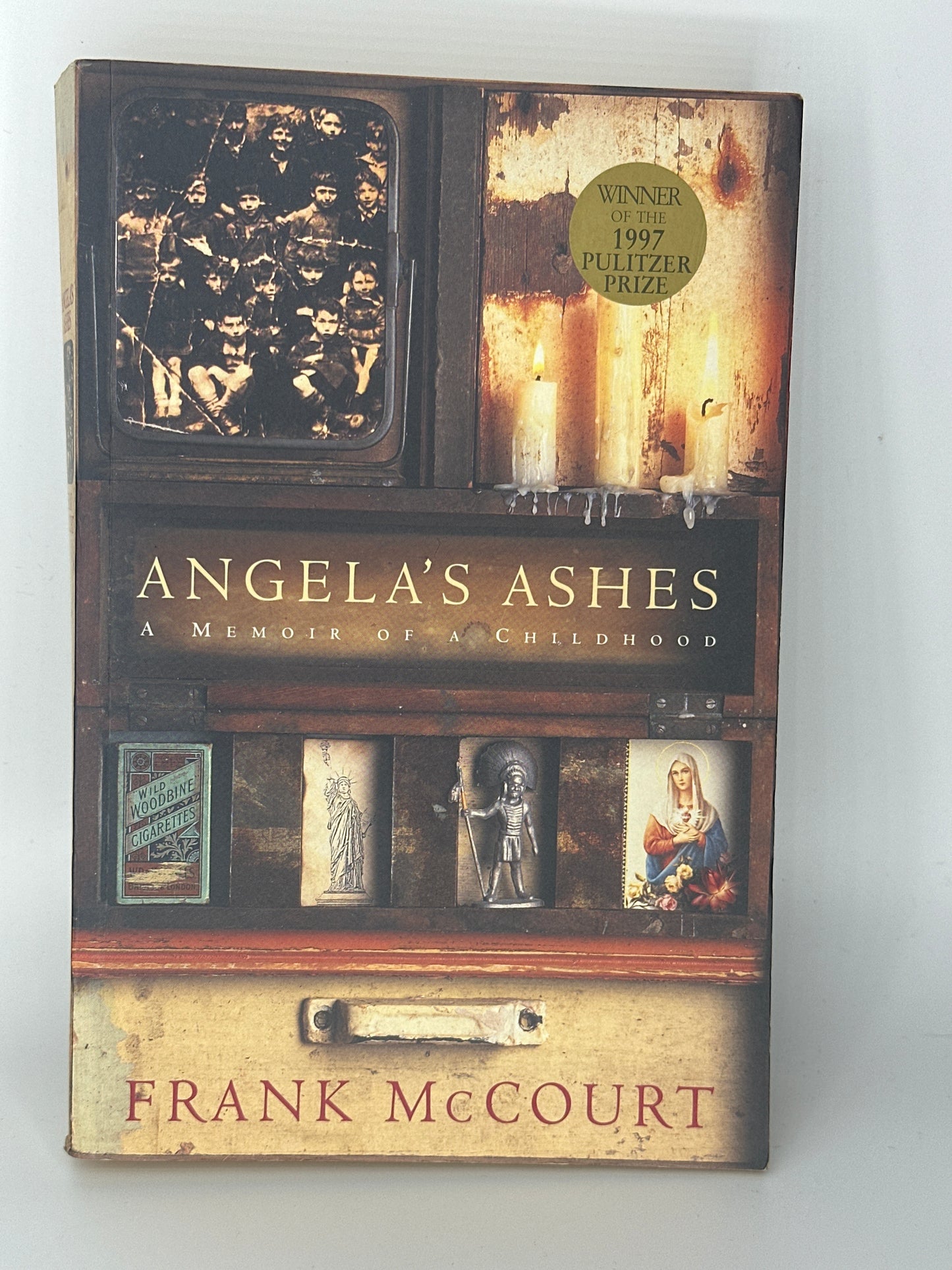 Frank McCourt Angela's Ashes actual front cover used books
