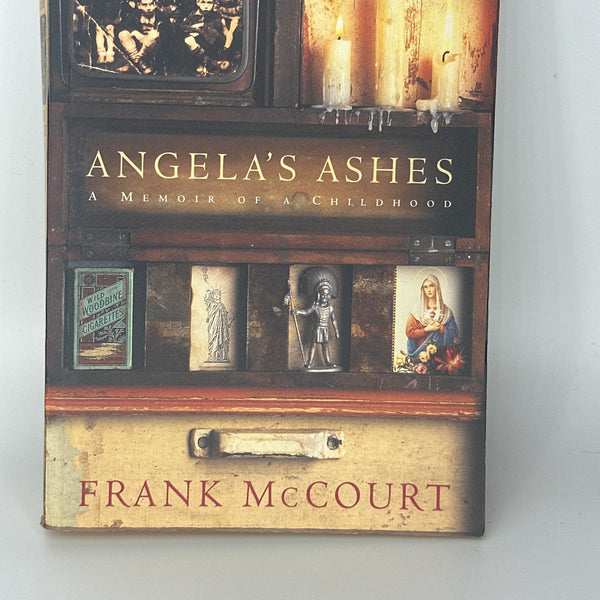 Frank McCourt Angela's Ashes actual front cover used books