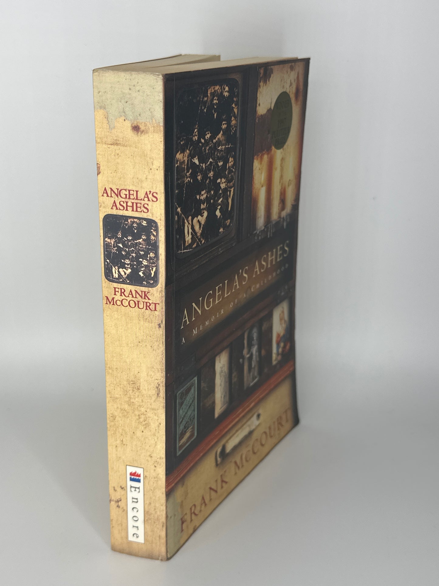 Frank McCourt Angela's Ashes actual spine used books