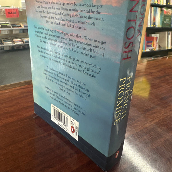Fiona McIntosh The French Promise back cover