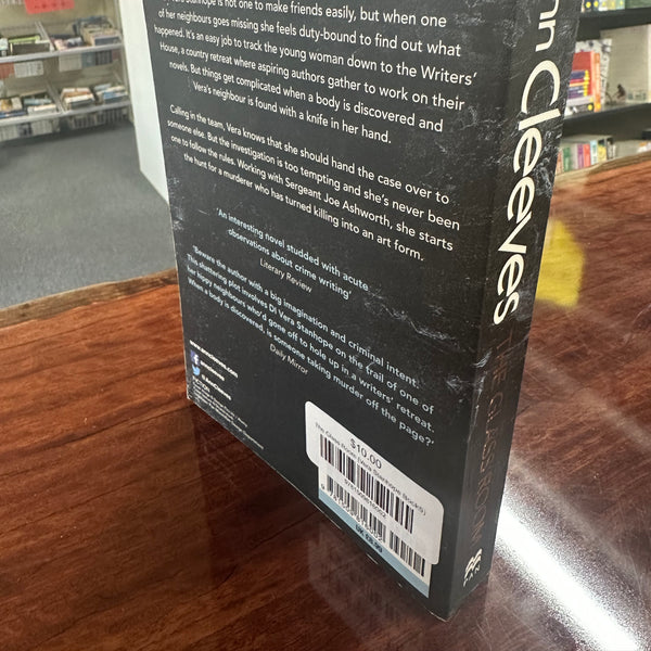 Ann Cleeves Glass Room back cover