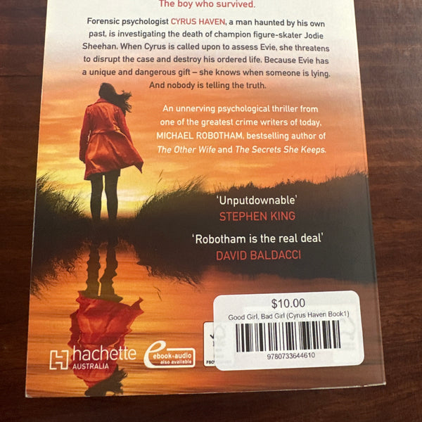 Michael Robotham Good Girl Bad Girl back cover