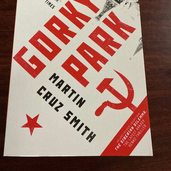 Martin Cruz Smith Gorky Park front cover