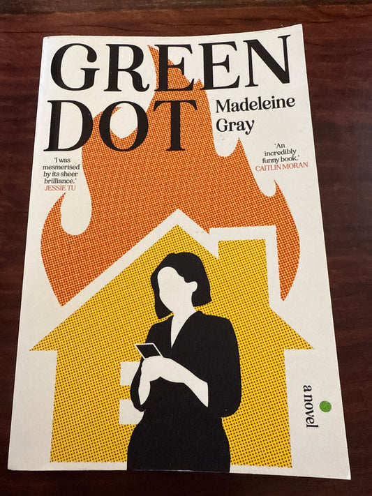 Madeleine Gray Green Dot cover