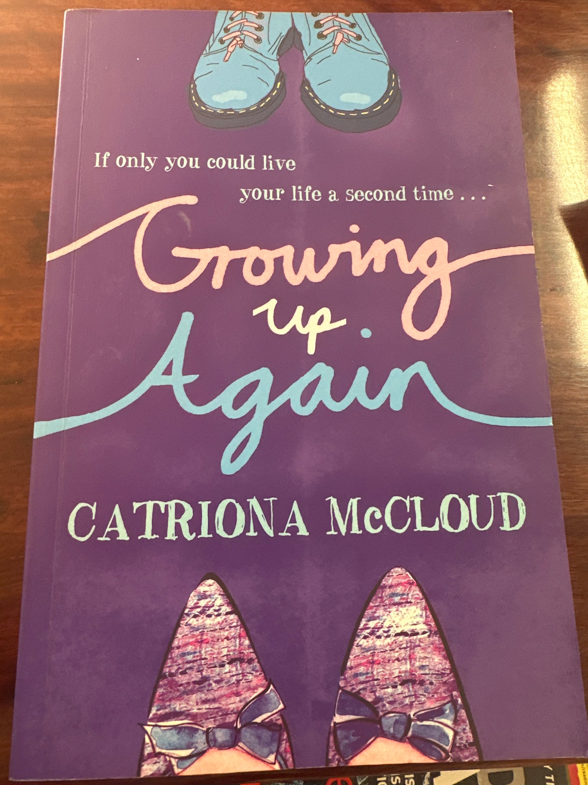 Catriona McCloud Growing Up Again front cover