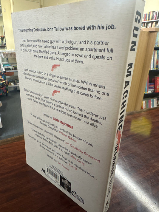 Warren Ellis Gun Machine back cover