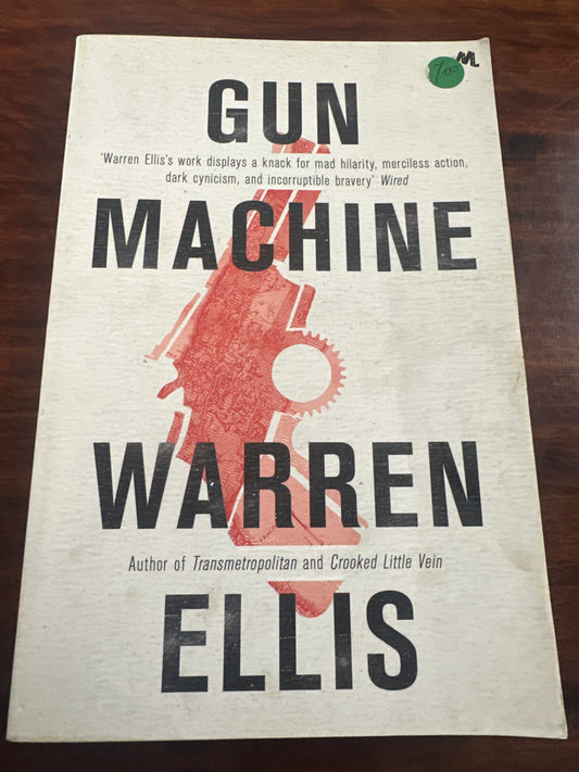 Warren Ellis Gun Machine front cover