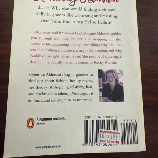 Handbag Heaven by Maggie Alderson back cover