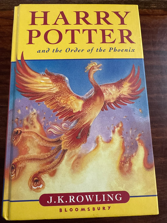 Harry Potter and the Order of the Phoenix front cover image