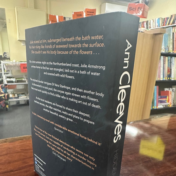 Ann Cleeves Hidden Depths back cover
