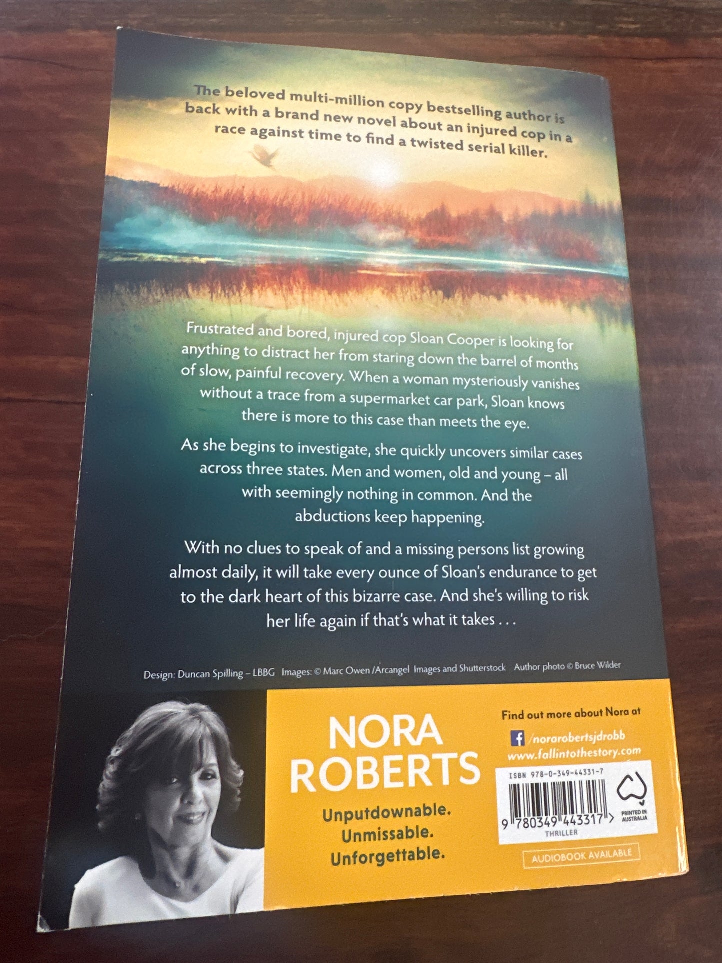 Nora Roberts Hidden Nature back cover image