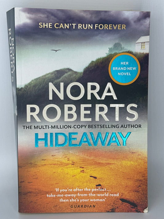 Nora Roberts Hideaway front cover used books