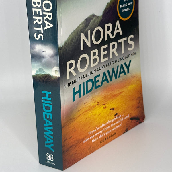 Nora Roberts Hideaway spine used books