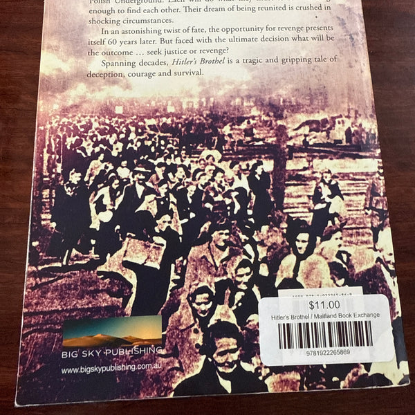 Steve Matthews Hitler's Brothel back cover