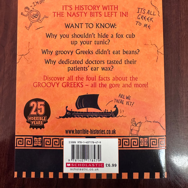groovy greeks (horrible histories 25th anniversary edition)