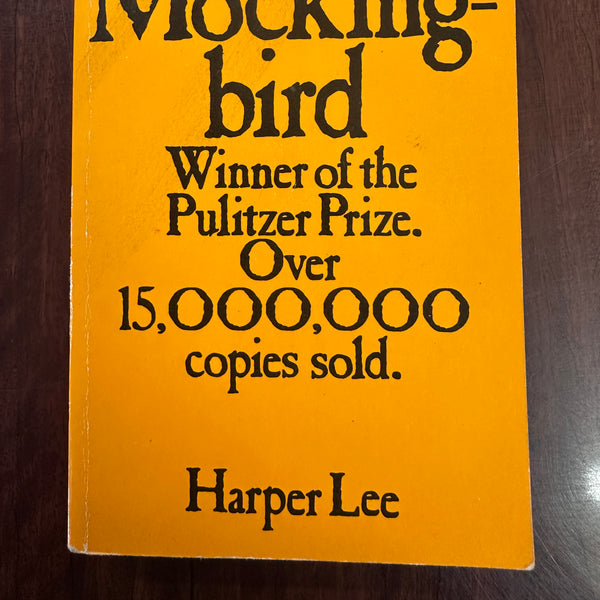 To Kill A Mockingbird