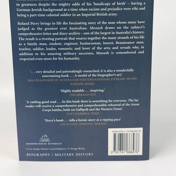 Monash - the Outsider Who Won a War - a Biography of Australias Greatest Military Commander