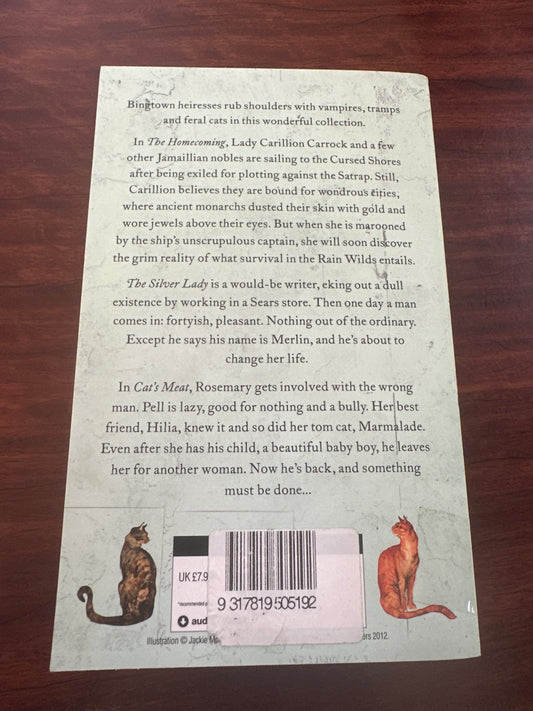 Robin Hobb Megan Lindholm The Inheritance back cover image