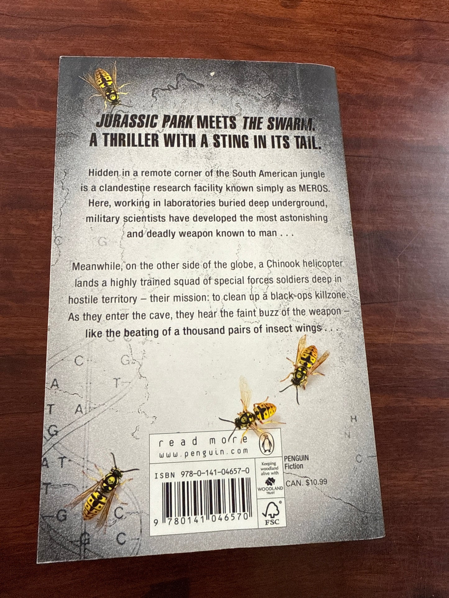 Ben Kay Instinct back cover