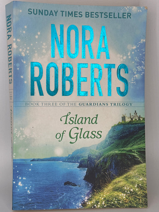 Nora Roberts Island of Glass front cover used books