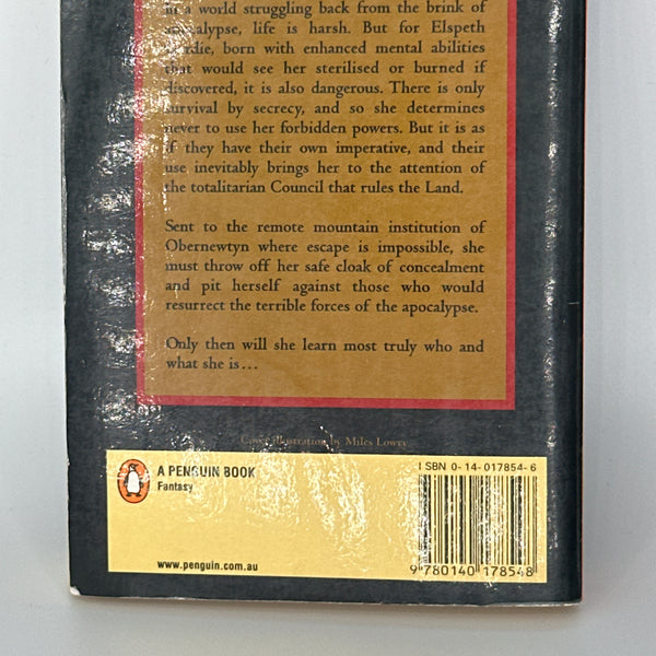 Isobelle Carmody Obernewtyn actual back cover used books