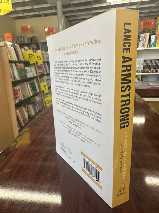 Lance Armstrong Its Not About the Bike back cover