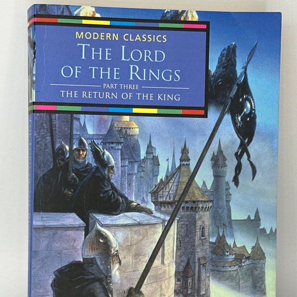 JRR Tolkien The Return of the King (Lord of the Rings, Vol. 3) actual front cover used books