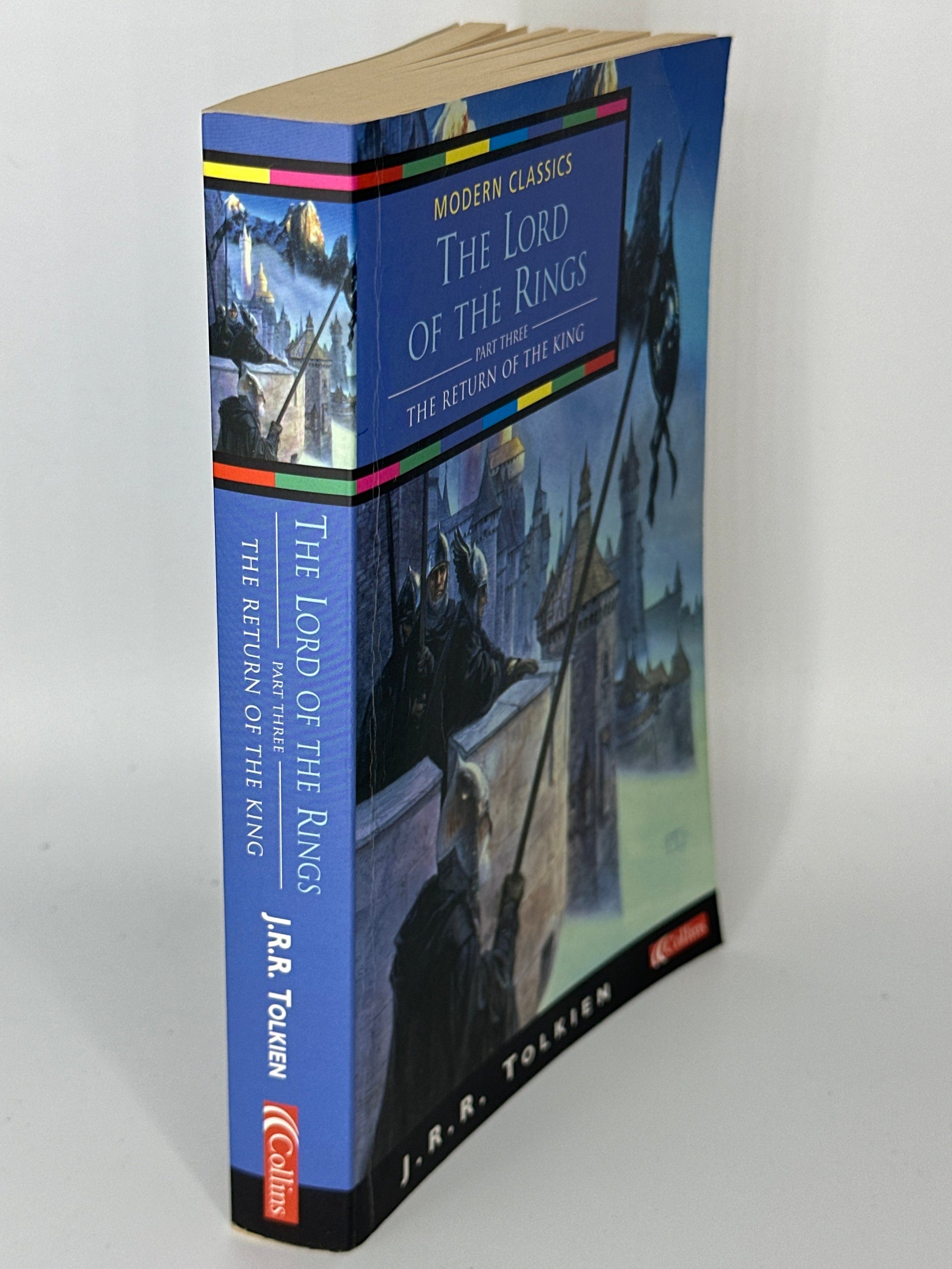 JRR Tolkien The Return of the King (Lord of the Rings, Vol. 3) actual spine used books