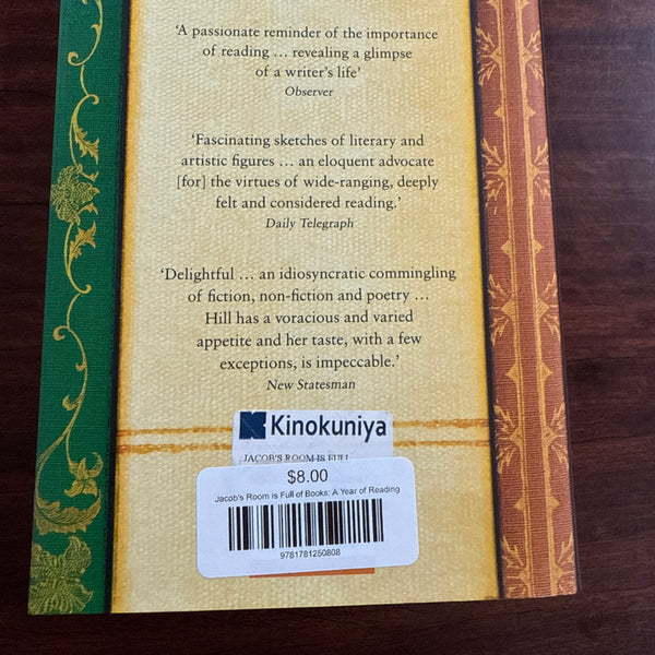 Susan Hill Jacobs Room is Full of Book back cover