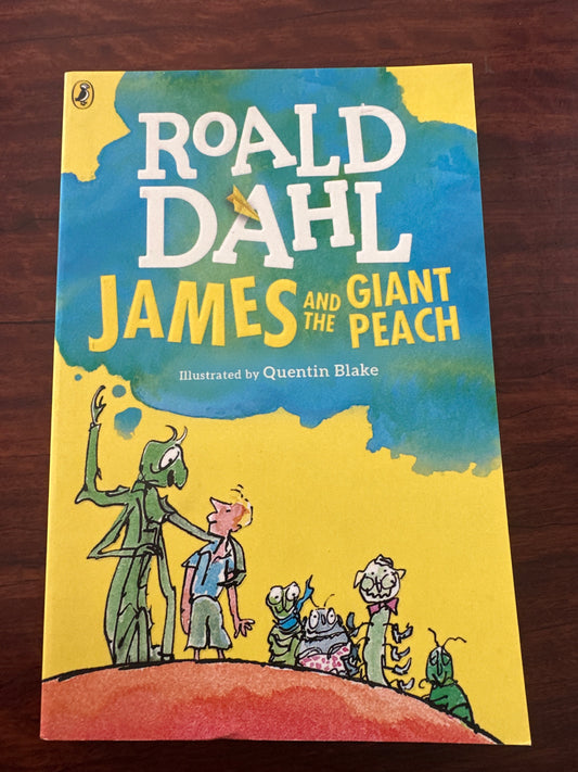 Roald Dahl James and the Giant Peach front cover
