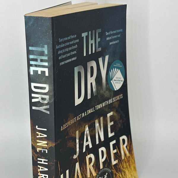 Jane Harper The Dry actual spine used books