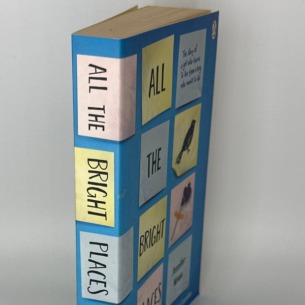Jennifer Niven All the Bright Places: Movie Tie-In Edition actual spine used books
