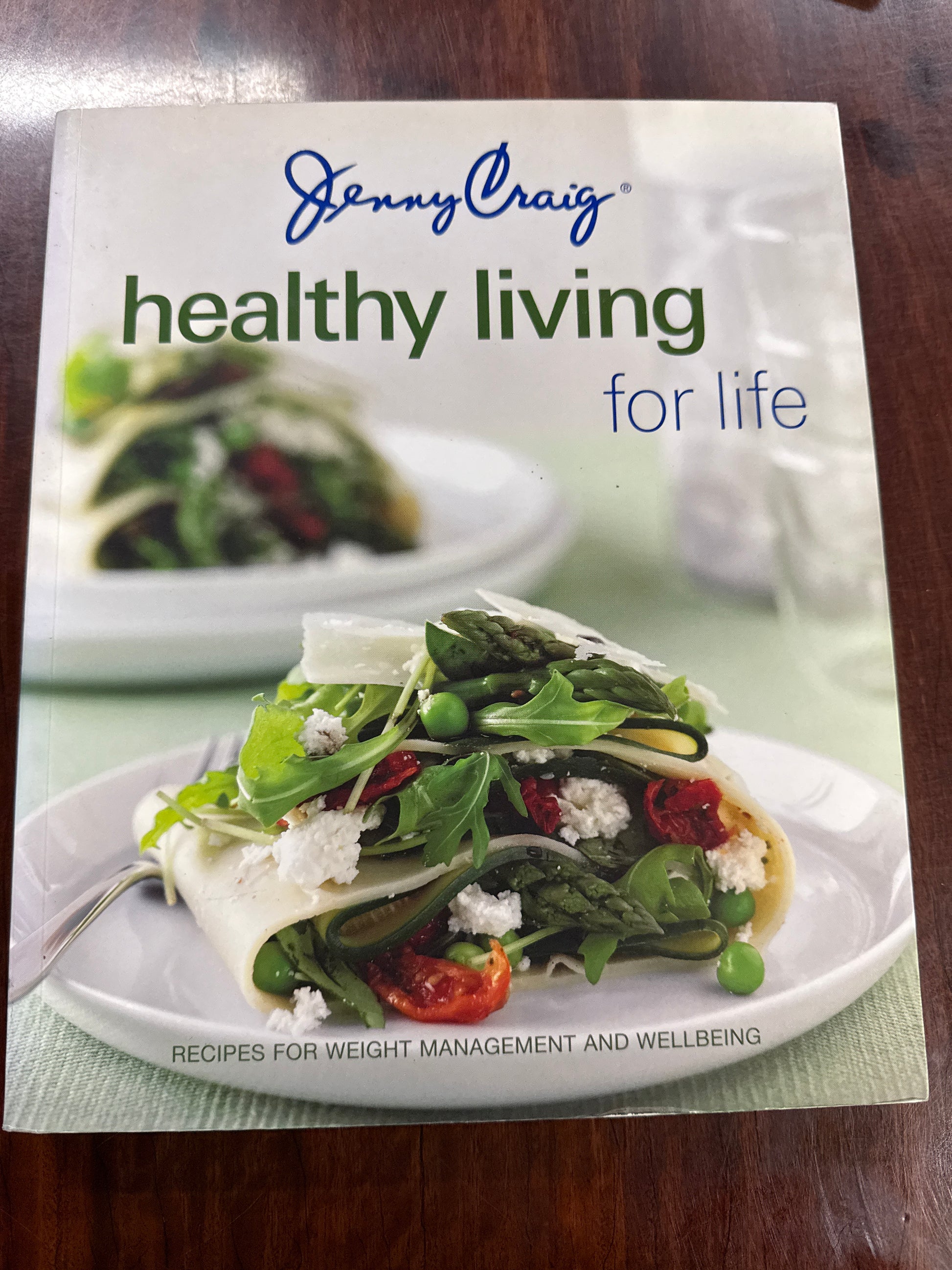 Jenny Craig: Healthy Living for Life: Recipes for Weight Loss and Wellbeing cover