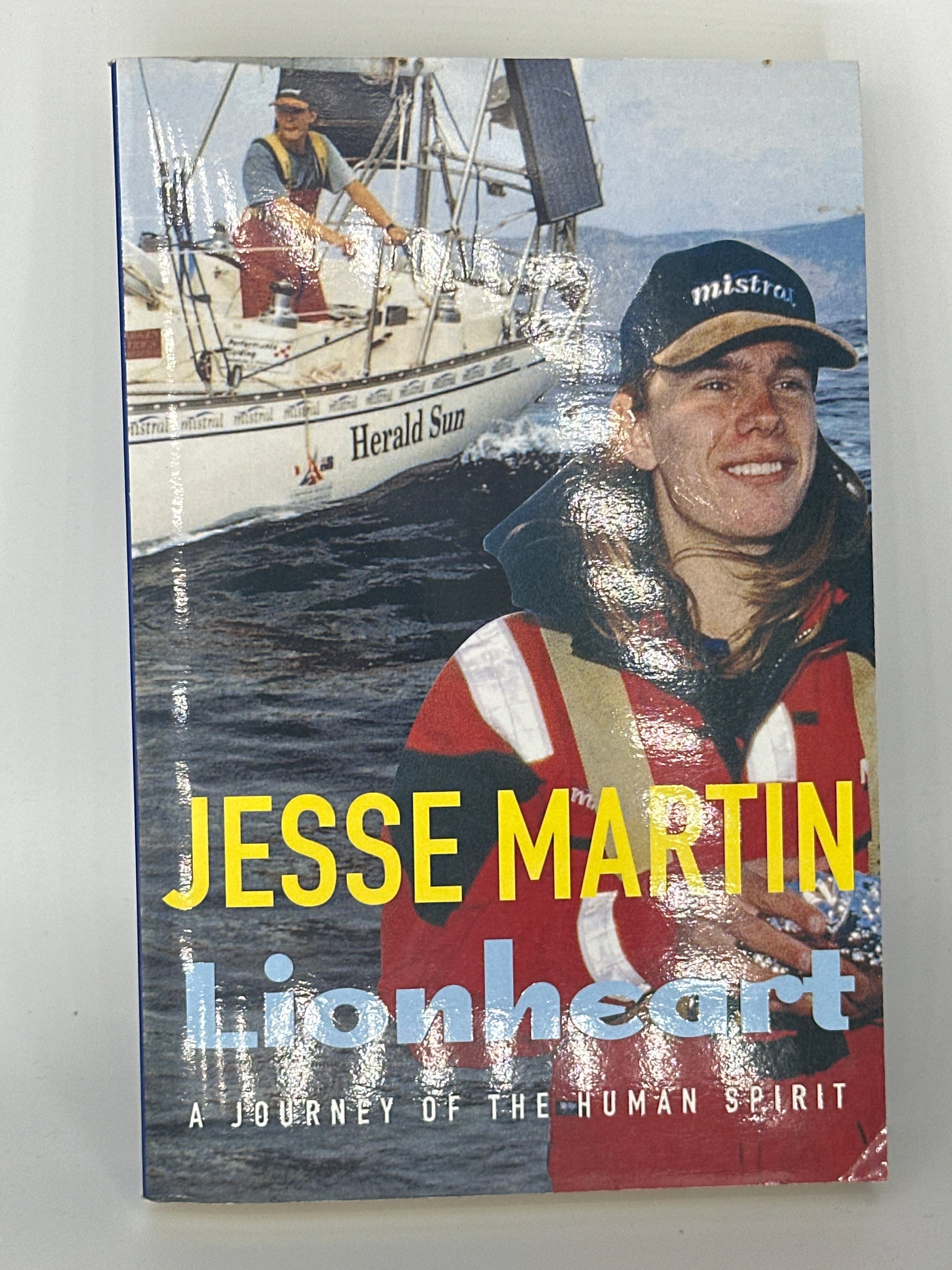 Jesse Martin Lionheart actual front cover used books