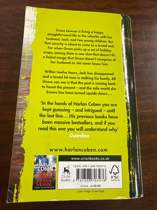 Just One Look by Harlan Coben back cover