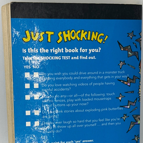 Andy Griffiths Just Shocking back cover used books