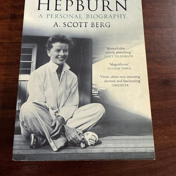 Katharine Hepburn Biography front cover image