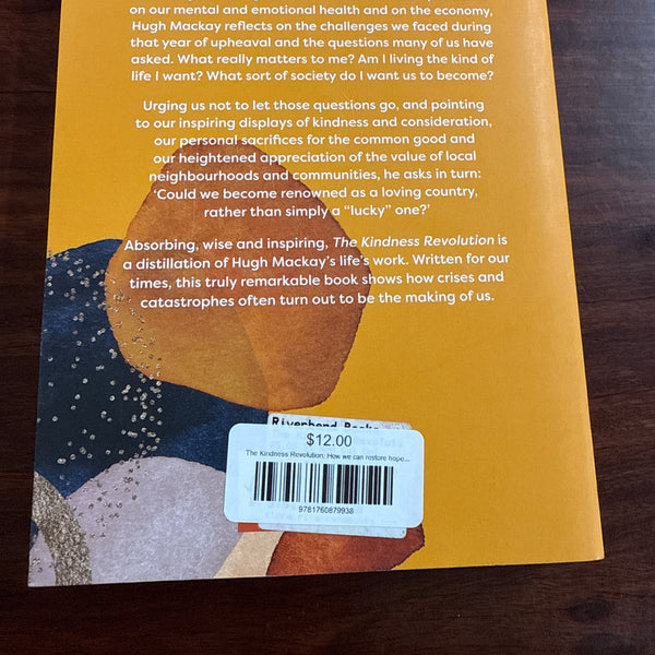 Hugh Mackay Kindness Revolution back cover