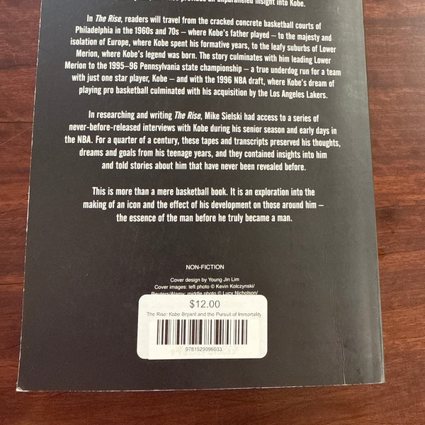 Mike Sielski Kobe Bryant and the Pursuit of Immortality back cover