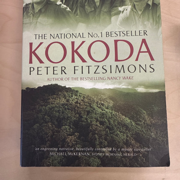 Peter Fitzsimons Kokoda front cover