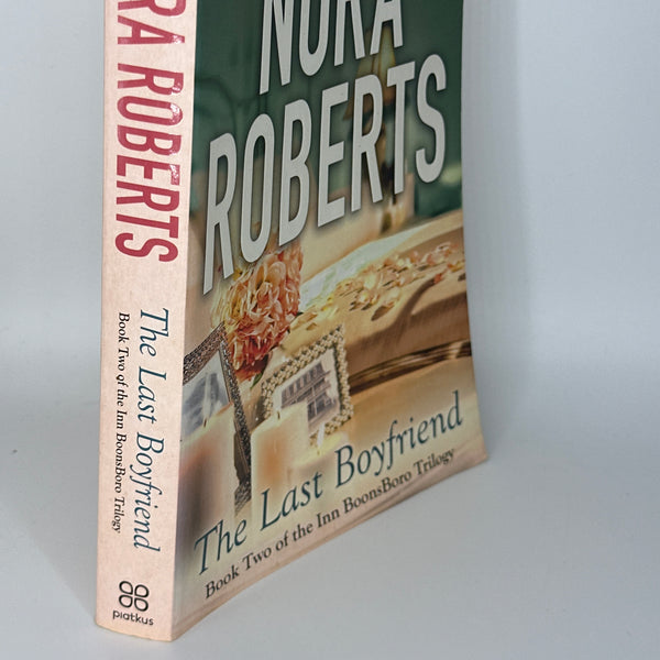 Nora Roberts Last Boyfriend spine used books