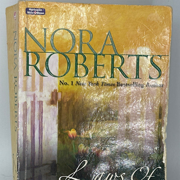 Nora Roberts Laws of Love front cover used books