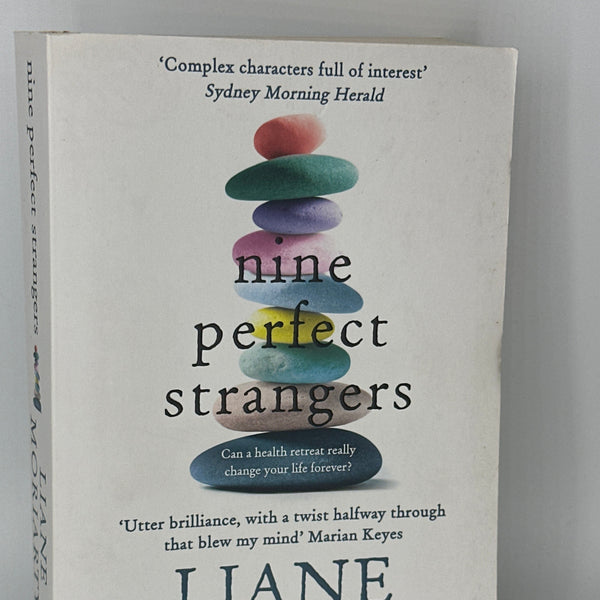 Liane Moriarty Nine Perfect Strangers actual front cover used books