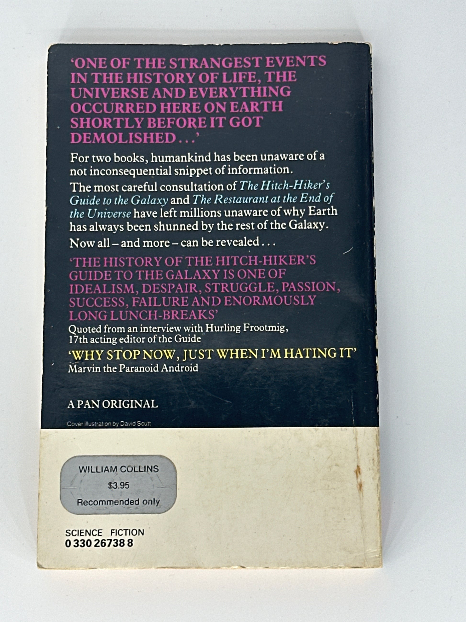 Douglas Adams Life, the Universe and Everything back cover image 1