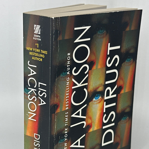 Distrust: Two Thrilling Novels Lisa Jackson actual spine used books