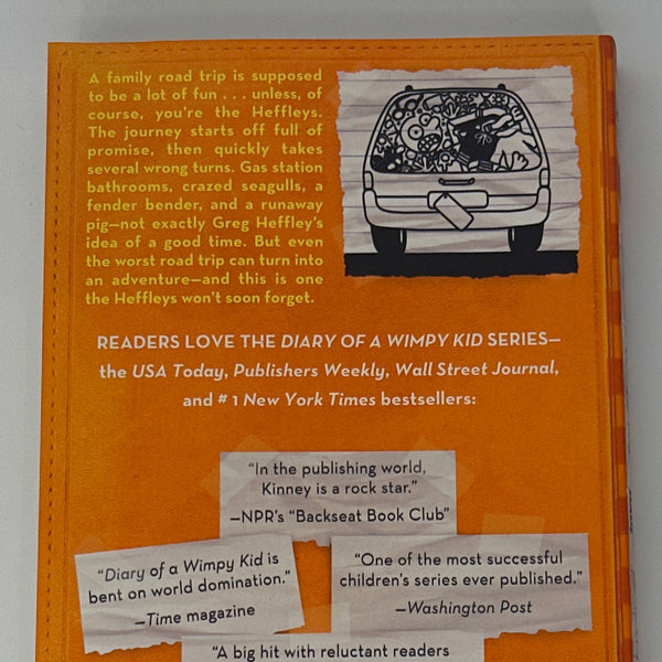 Diary of a Wimpy Kid 9: The Long Haul back cover image