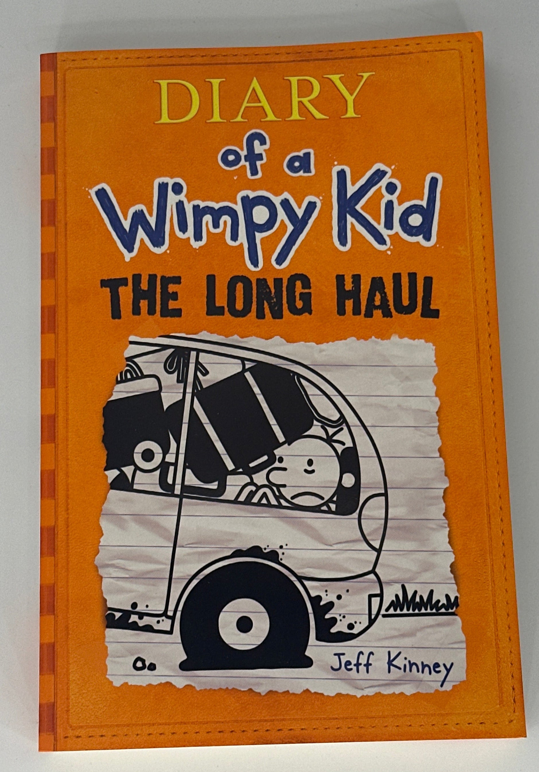 Diary of a Wimpy Kid 9: The Long Haul front cover image