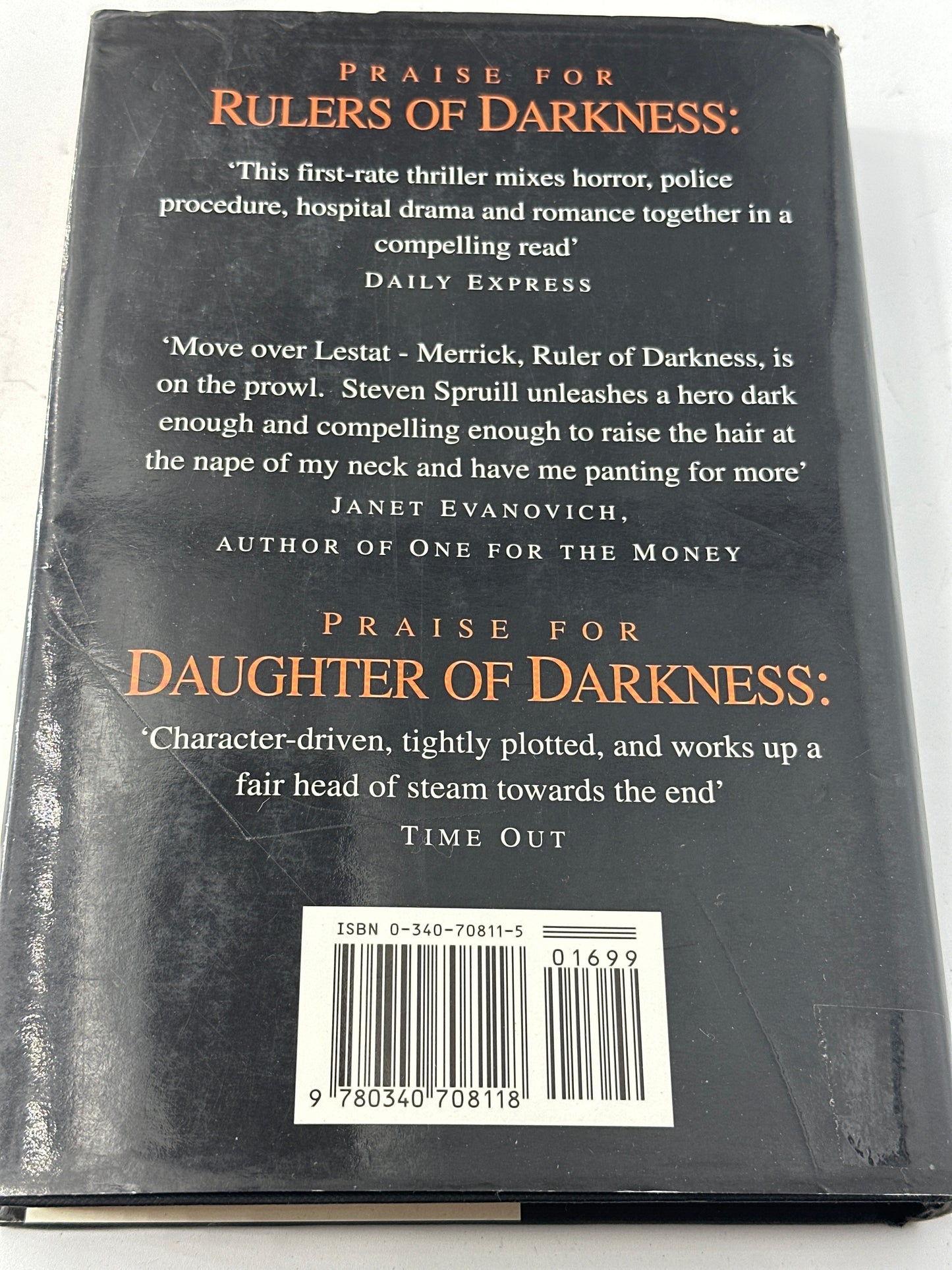 Steven Spruill Lords of Light back cover image